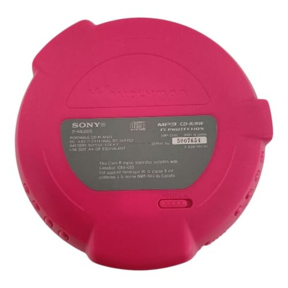 Sony MP3 Walkman D-NE005 Portable CD CD-R/RW Player With New Earphones & Charger - Picture 3 of 7